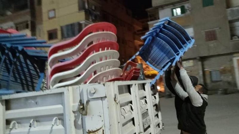 رفع الإشغالات والتعديات