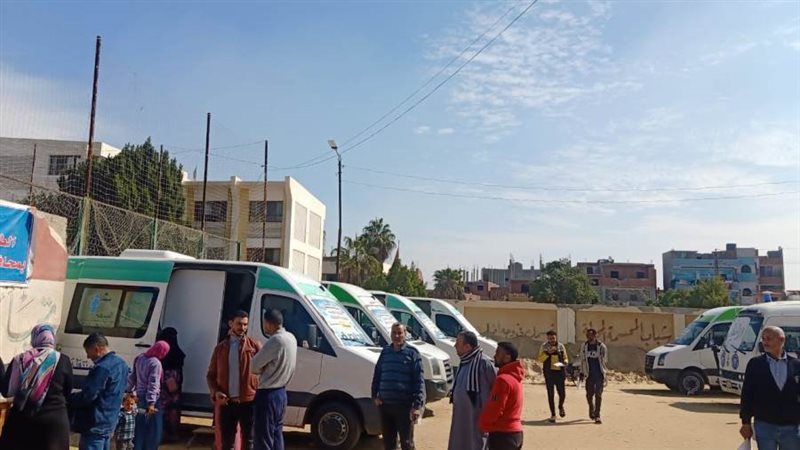 جانب من القافلة