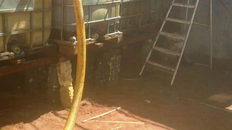 جانب من المضبوطات