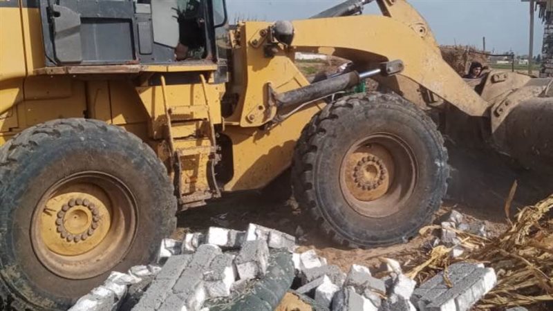 إزالة 54 حالة تعد