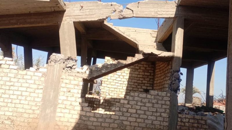 إزالة التعديات بالبحيرة