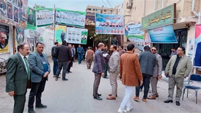 إقبال كبير على انتخابات نقابة المهندسين بالمنيا