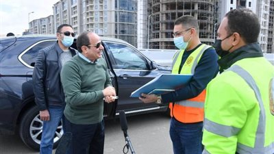  تفاصيل الجولة التفقدية للرئيس السيسي اليوم الجمعة