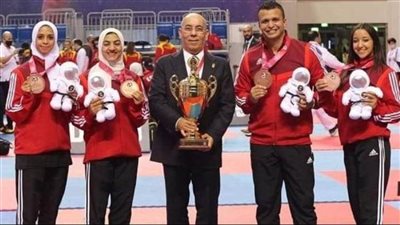 فراعنة الكاراتيه يطيرون للسعودية لأداء مناسك العمرة