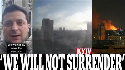  لليوم الثالث على التوالي.. الهجوم الروسي يتواصل على أوكرانيا