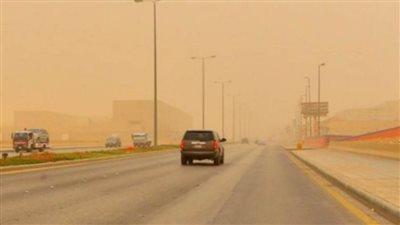 عاصفة ترابية ورياح محملة بالأتربة بمدن شمال سيناء