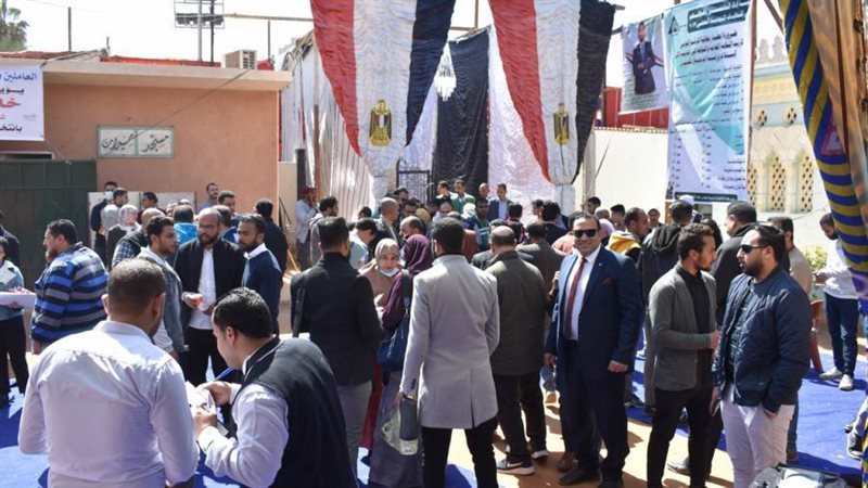 أقبال الناخبين بنقابة