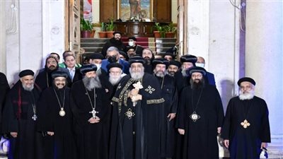 بحضور البابا تواضروس ..احتفال اليوبيل الذهبي لإعادة إحياء إكليريكية الإسكندرية