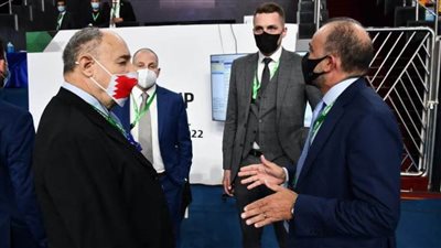 بالصور..الحسيني يتفقد آخر التجهيزات لليوم الختامي لبطولة كأس العالم للسلاح