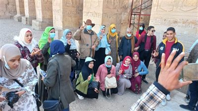 جامعة سوهاج تنظم رحلة ترفيهية  لطلاب مركز نور البصيرة لذوي الإعاقة