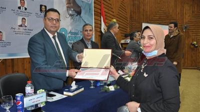 الاحتفال بتخريج الدفعة الثالثة من طلاب كلية الطب بجامعة كفر الشيخ