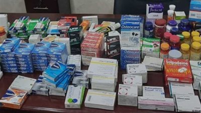 ضبط شخص بالجيزة لبيعه أدوية مستوردة ومهربة من الرسوم الجمركية