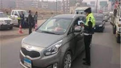 ضبط 2688 مخالفة بحملة مرورية بالقليوبية 