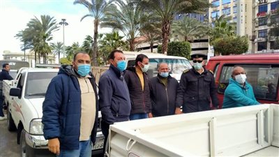 ضبط سلع تموينية منتهية الصلاحية بأحد محال البقالة في برج العرب