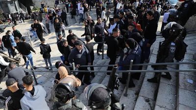 إصابة واعتقال فلسطينيين خلال مواجهات مع الاحتلال في ذكرى الإسراء والمعراج