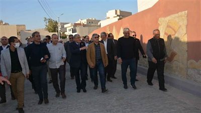 محافظ المنيا يستقبل وفد لجنة الإدارة المحلية بمجلس النواب 