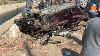 مصرع وإصابة 5 أشخاص فى حادثي مرور بالمنيا