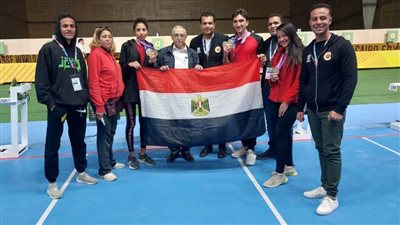 منتخب الرماية المصري يحصل على المركز الثانى في مسابقة التارجت سبرنت