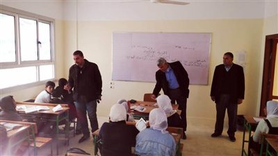 متابعة مدير ووكيل إدارة بئر العبد للمدارس  