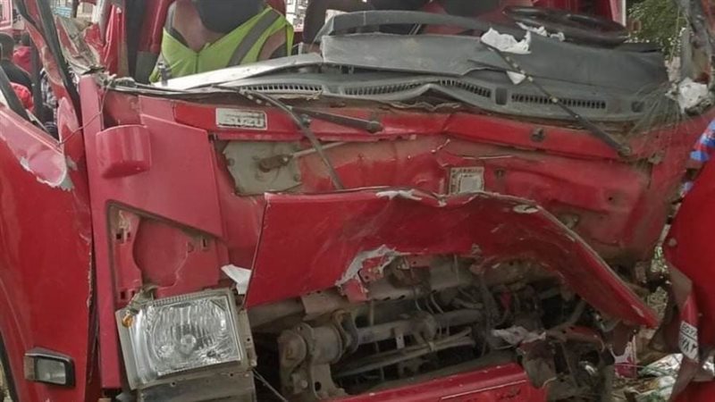 السيارة المتضررة