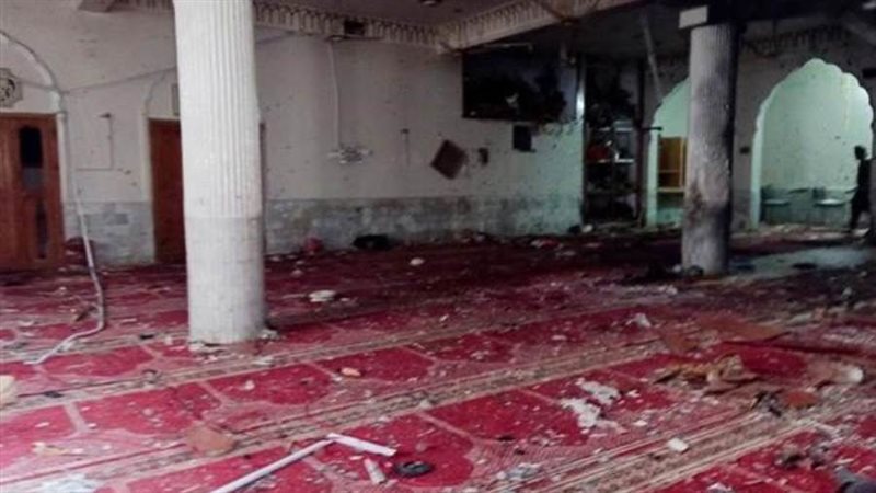 تفجير مسجد في باكستان