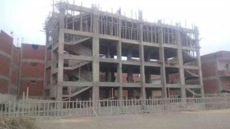 أعمال إنشاء مدرسة