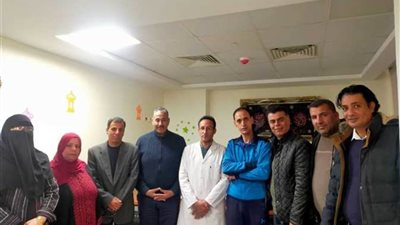 نقابة المهن الرياضية تدعم مستشفى العريش العام بمستلزمات طبية 