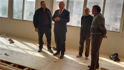 رئيس جامعة بنها يتفقد المشروعات الإنشائية الجديدة