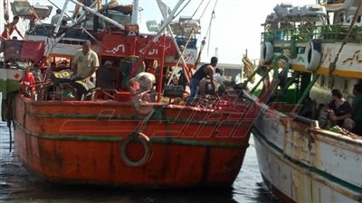 استئناف حركة الملاحة البحرية في كفر الشيخ