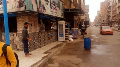 حي ثان الإسماعيلية يواصل تنفيذ خطة عدم إهدار مياه الشرب