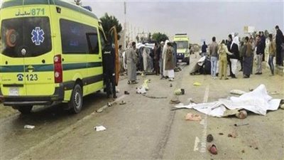 إصابة شخصين في حادث طريق بالإسماعيلية 