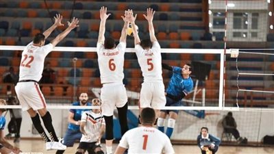 الزمالك يهزم الطيران بدوري رجال الكرة الطائرة