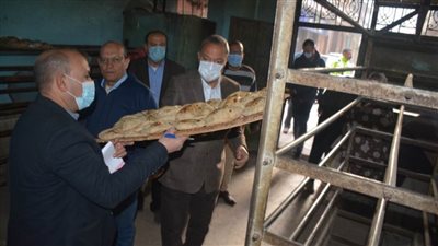 محافظ القليوبية يتفقد المخابز وجودة الخبز بمدينة بنها 