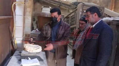 تحرير 22 محضرًا لمخابز مخالفة في حملة تموينية بكفر الشيخ