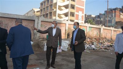 محافظ القليوبية يتفقد رفع الإشغالات ونظافة شوارع بنها