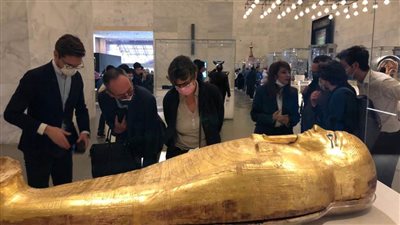 رئيس متحف اللوفر تزور المتحف المصري و