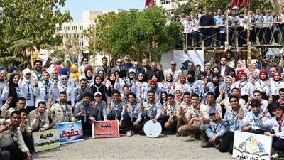 افتتاح مهرجان الجوالة الـ11 بجامعة الفيوم