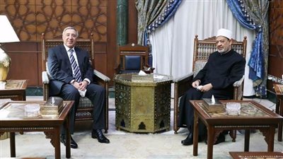 شيخ الازهر يستقبل المستشار بولس فهمي ويهنئه برئاسة المحكمة الدستورية العليا