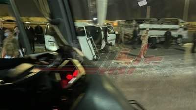 حادث مروري على الدائري يؤخر وصول فريق نادي بيراميدز لملعب السلام