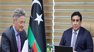 رئيس المجلس الرئاسي الليبي يبحث مع السفير الألماني الأوضاع السياسية في البلاد