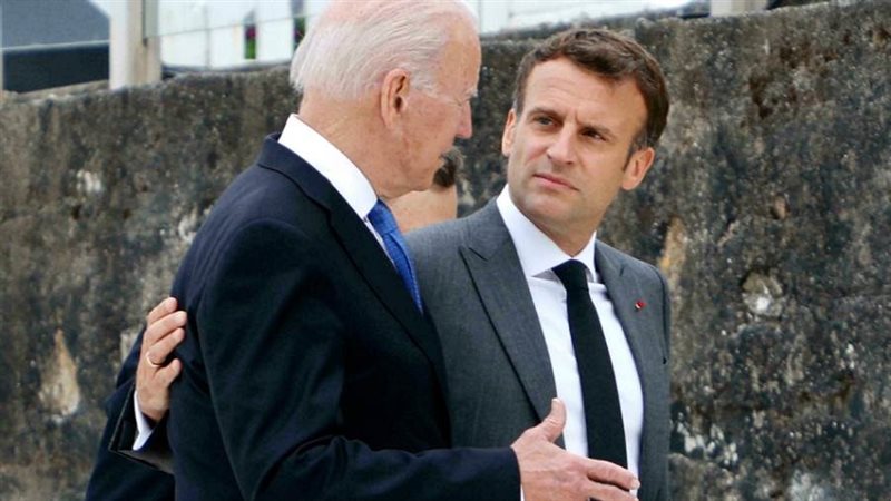 بايدن وماكرون
