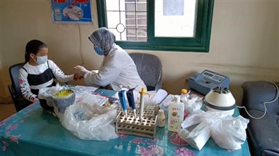 تقدم الخدمات الطبية والعلاجية لـ 2192 مواطنا بقرية تندة بمركز ملوي 