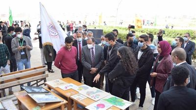 رئيس جامعة بني سويف يفتتح مهرجان شباب المجمعات في نسخته الأولى 