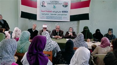 استمرار أعمال القوافل السكانية بقري المحمودية وكفر الدوار بالبحيرة