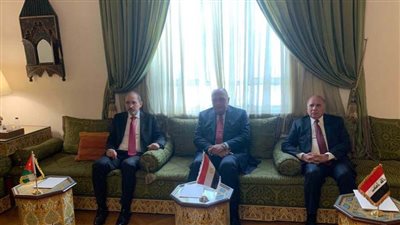 وزراء خارجية مصر والأردن والعراق يبحثون المُستجدات الأخيرة على المشهد الدولي