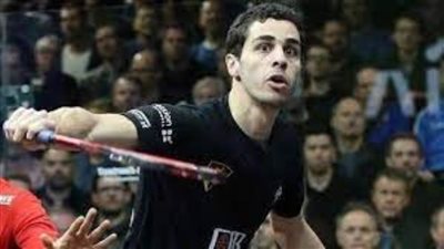 تأهل علي فرج لاعب وادي دجلة لدور نصف النهائي لبطولة أوبتاسيا للإسكواش