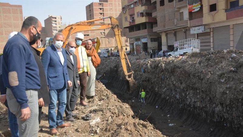 جانب من تفقد المشروعات