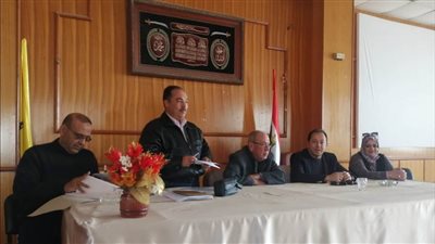 اجتماع تحضيري للحملة القومية للتطعيم ضد شلل الأطفال بشمال سيناء 