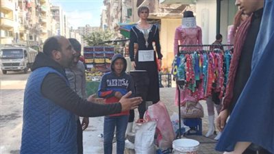  حملات لإزالة الإشغالات بمنطقة مينا البصل بحي غرب الإسكندرية