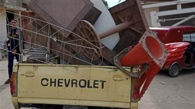 إزالة 80 إشغالا والتحفظ على 250 كجم أرز بالواسطى 